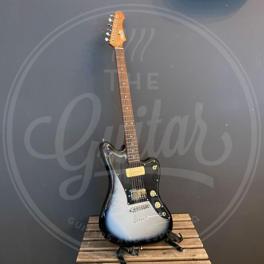 Jet Guitars JJ 350 Baritone Moonburst Silver Burst