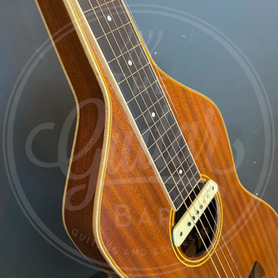 Anderwood AW-OOM lap slide guitar with LRBaggs M1