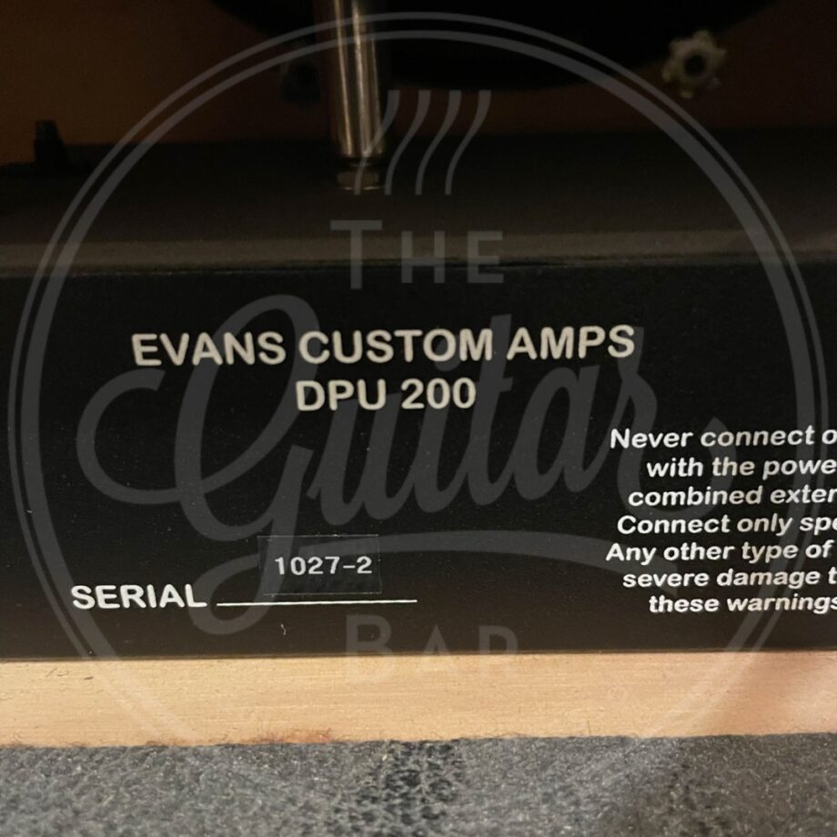 Evans JE300 Custom Amplifier