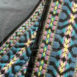 Jaykco BLue and Lavennder Woven o Black