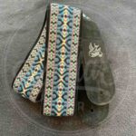 Jaykco BLue and Lavennder Woven o Black