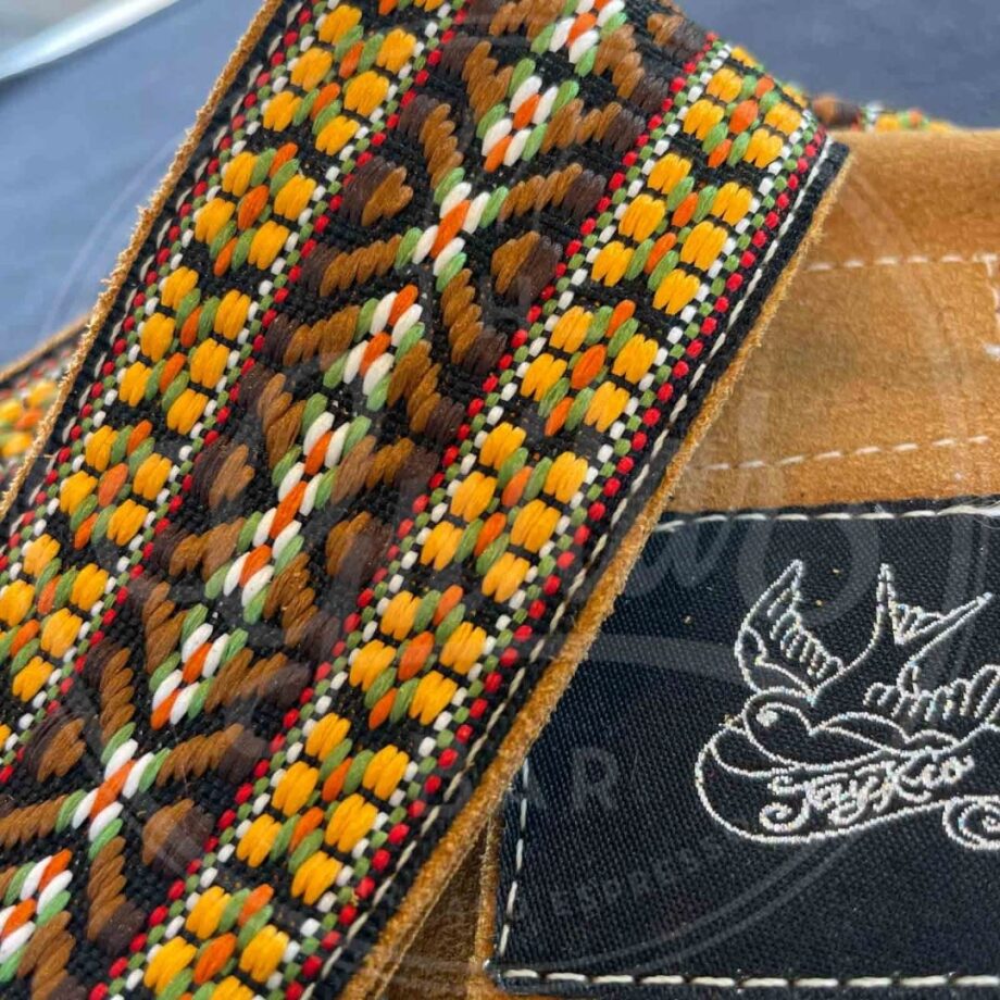 Jaykco Orange Brown Woven