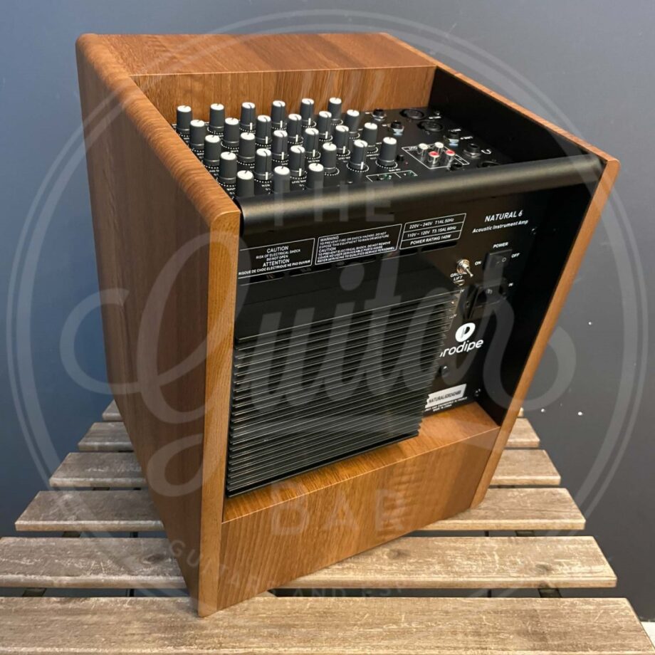 Prodipe Acoustic Instrument Amp NATURAL 6 v2 WALNUT WOOD