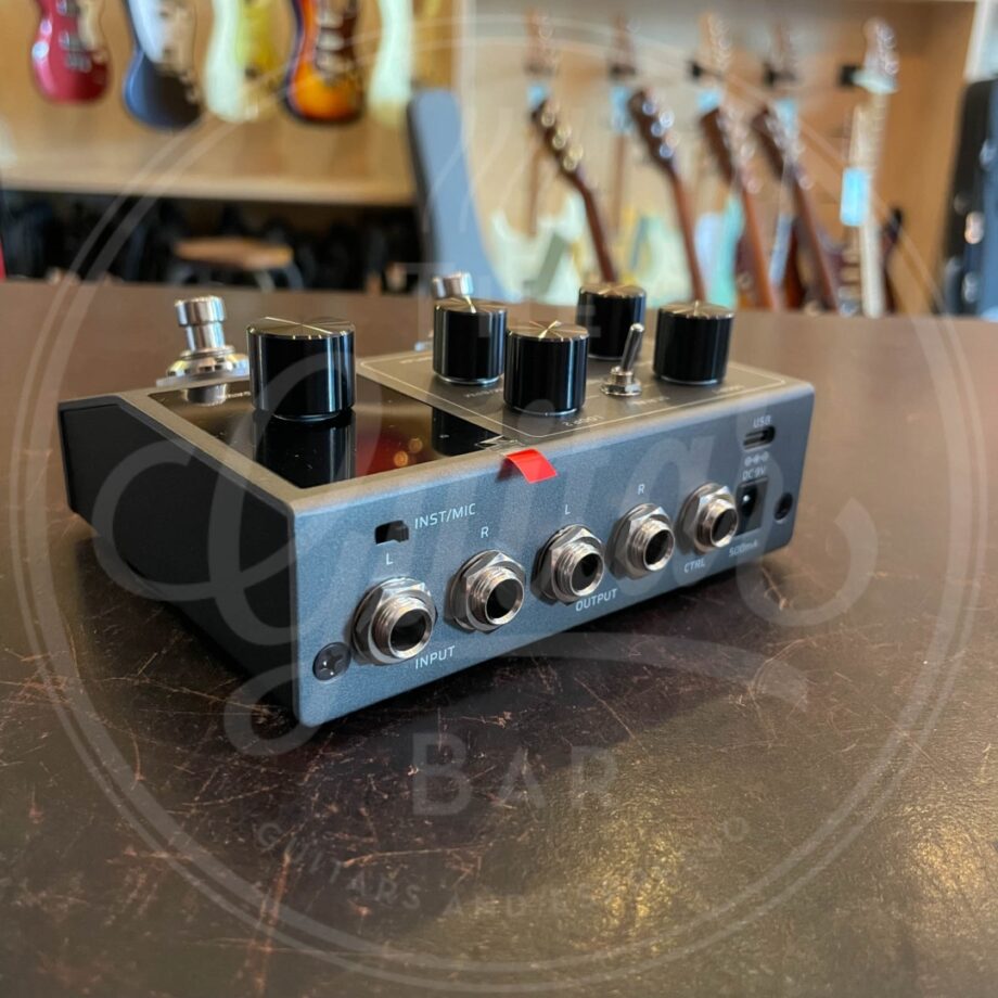 Valeton multi-track (24 bit stereo) looper pedal with drum patterns, 6 hrs recording