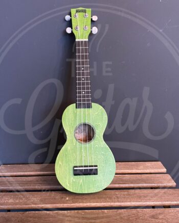 Mahalo Island Series soprano ukulele, SEA GREEN with bag