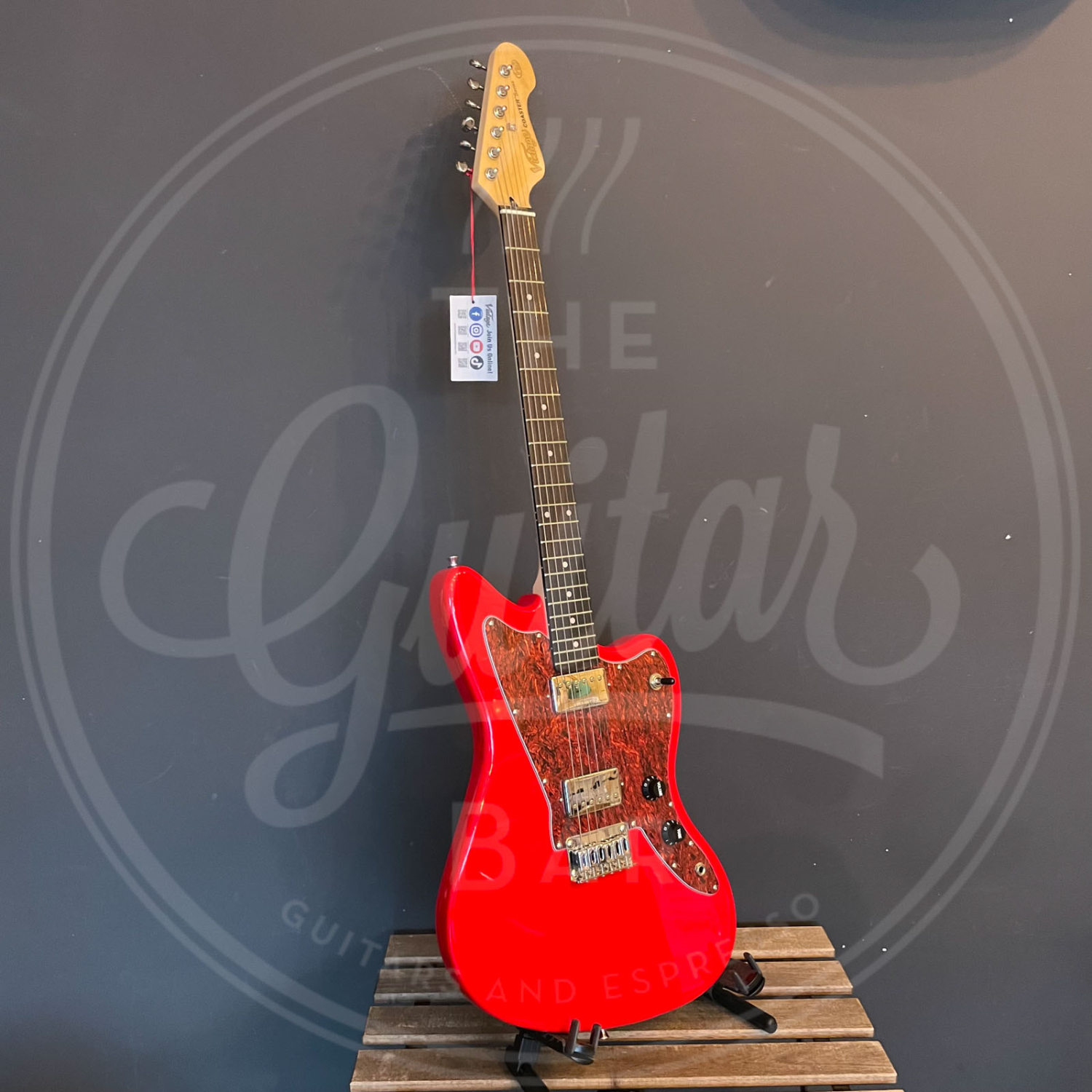 VINTAGE V50 COASTER SERIES ELECTRIC gloss red