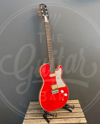 Harmony Factory Special Jupiter Thinline Quilted maple, Trans red
