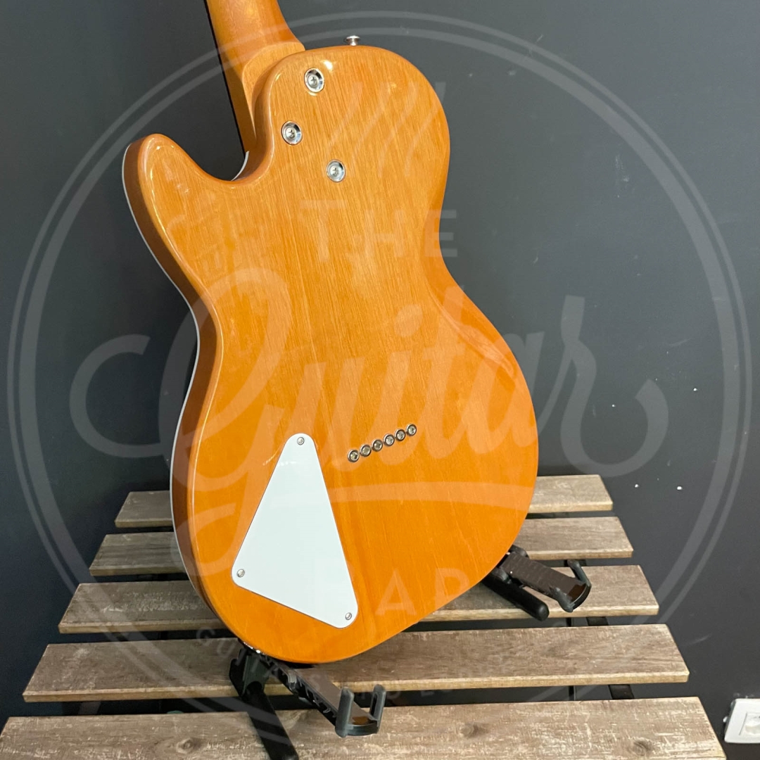 Harmony Factory Special Jupiter Thinline Quilted maple, Trans red