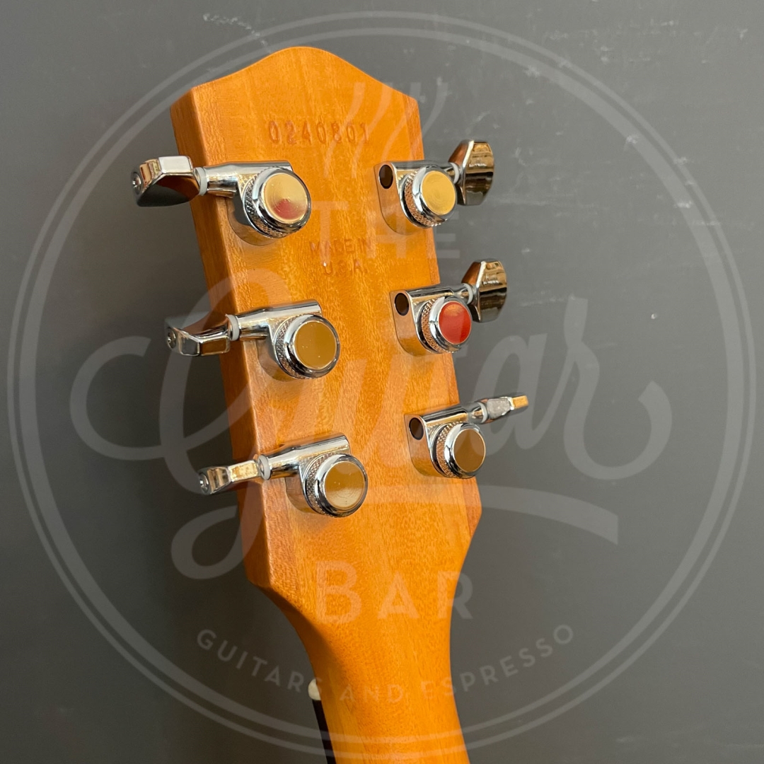 Harmony Factory Special Jupiter Thinline Quilted maple, Trans red