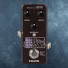 Nux Mini Core Series modulation pedal SCF , chorus - flanger - pitch modulation