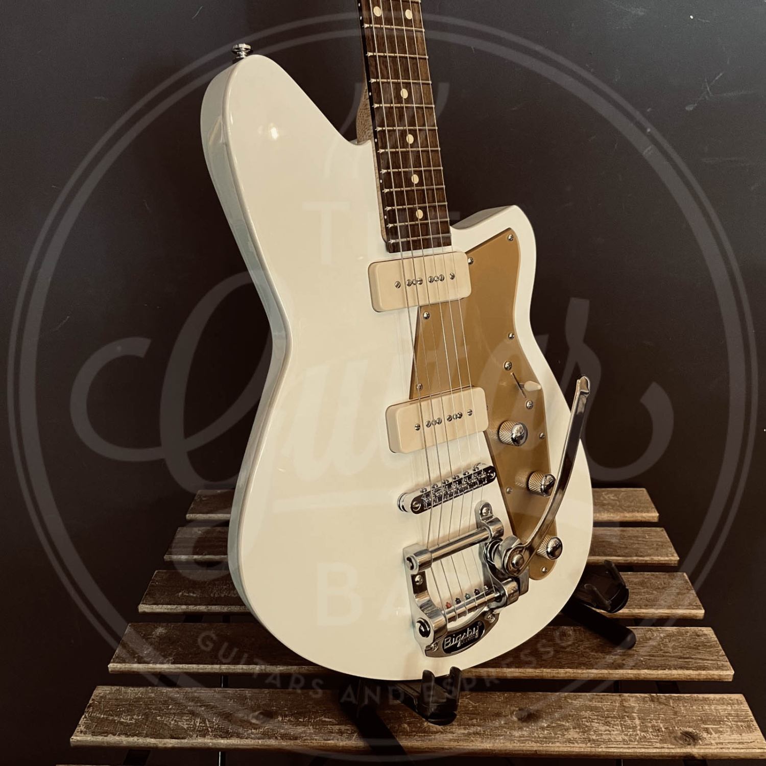 Reverend Jetstream 290 Bigsby - Trans White - RW