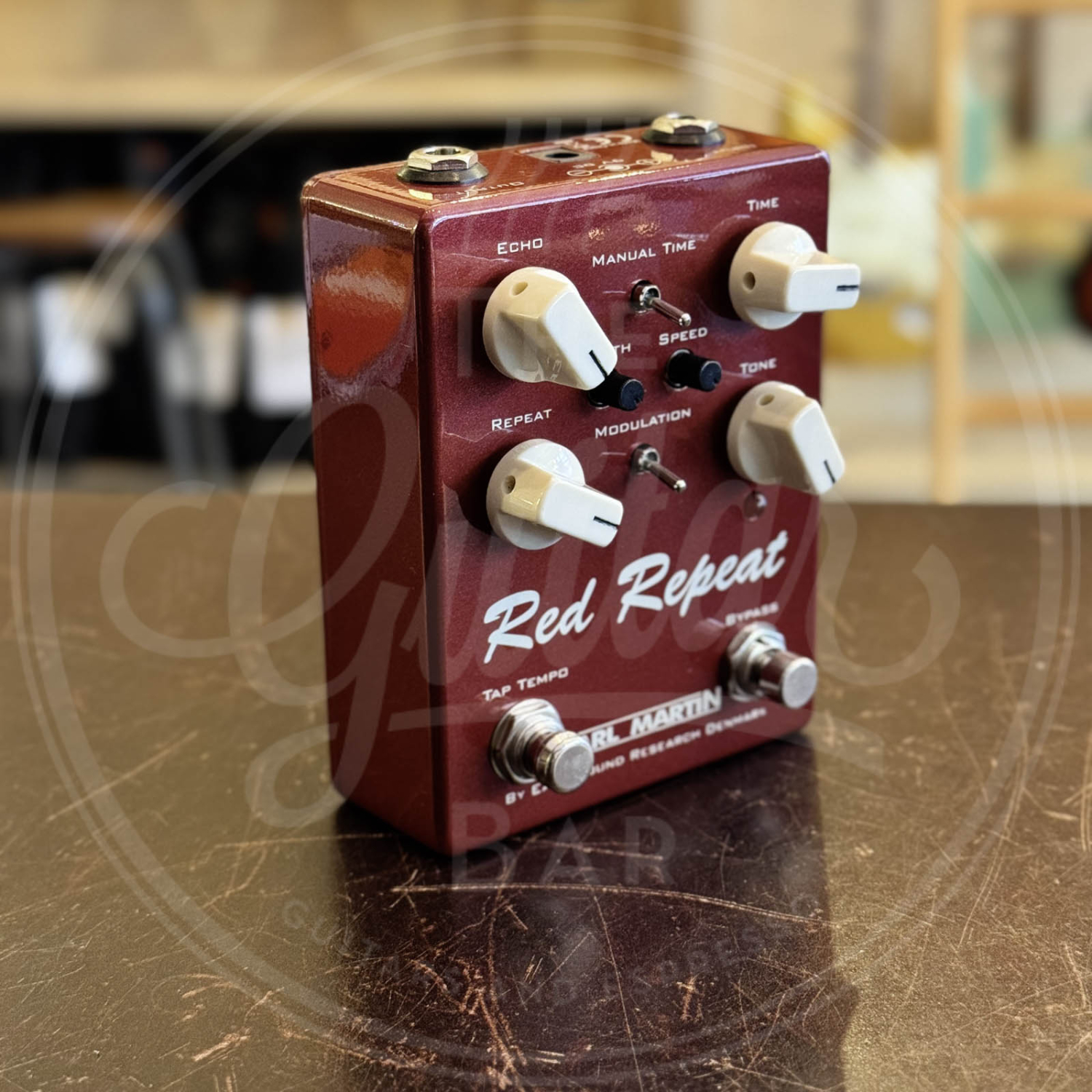 Carl Martin Classic Echo-Delay Pedal w.Tap Tempo&Modulation,DC