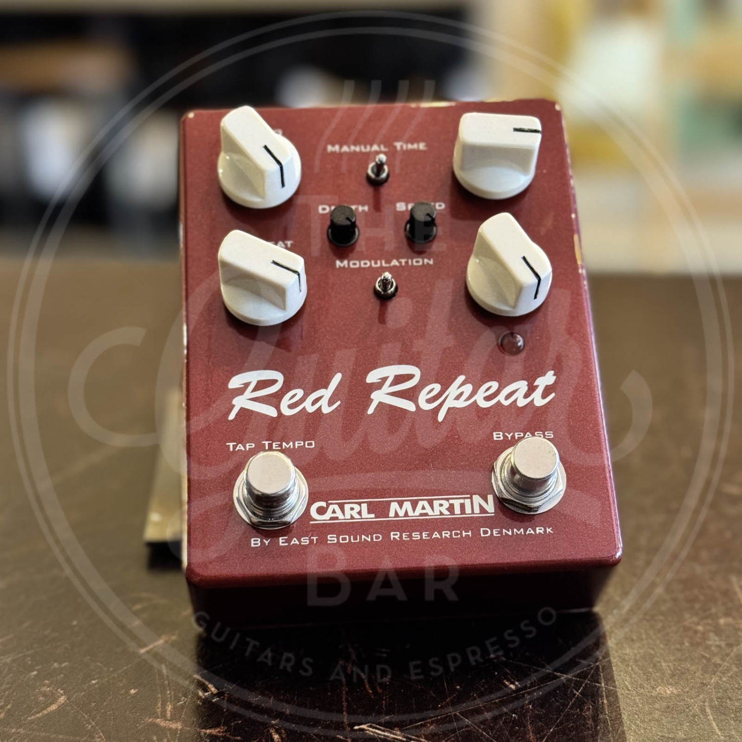 Carl Martin Classic Echo-Delay Pedal w.Tap Tempo&Modulation,DC