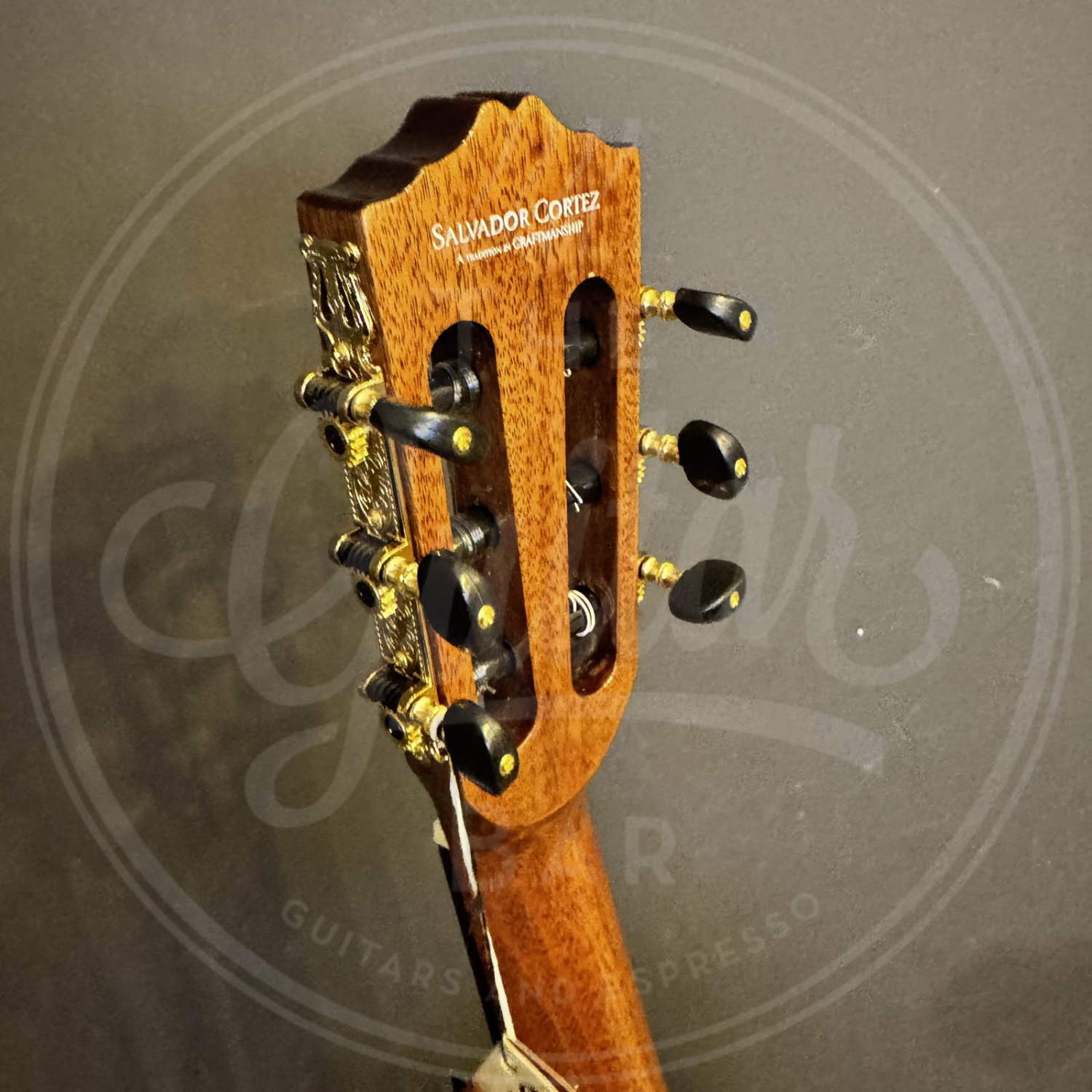 Salvador Cortez Iberia Series classic guitar solid Canadian cedar top + sapele, glossy finish - PARVULO 470mm scale